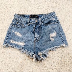BDG high waisted cheeky shorts